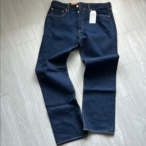 Levi's Classic Blue Straight-Leg Jeans